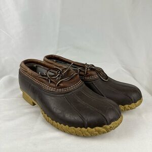 Vintage LL Bean Hunting Rubber Bean Boots. Leather Made In USA